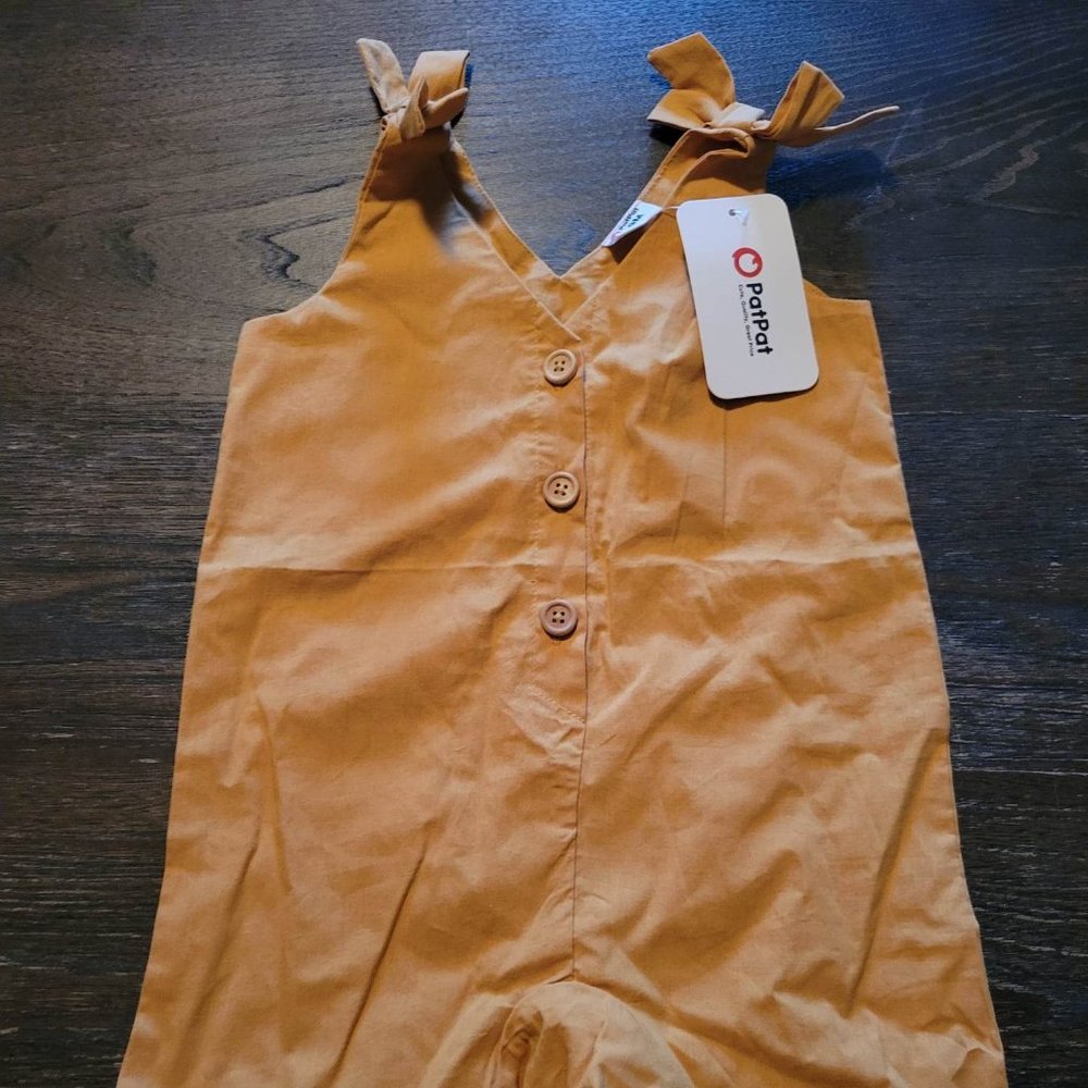 Pat Pat Yellow Jumpsuit